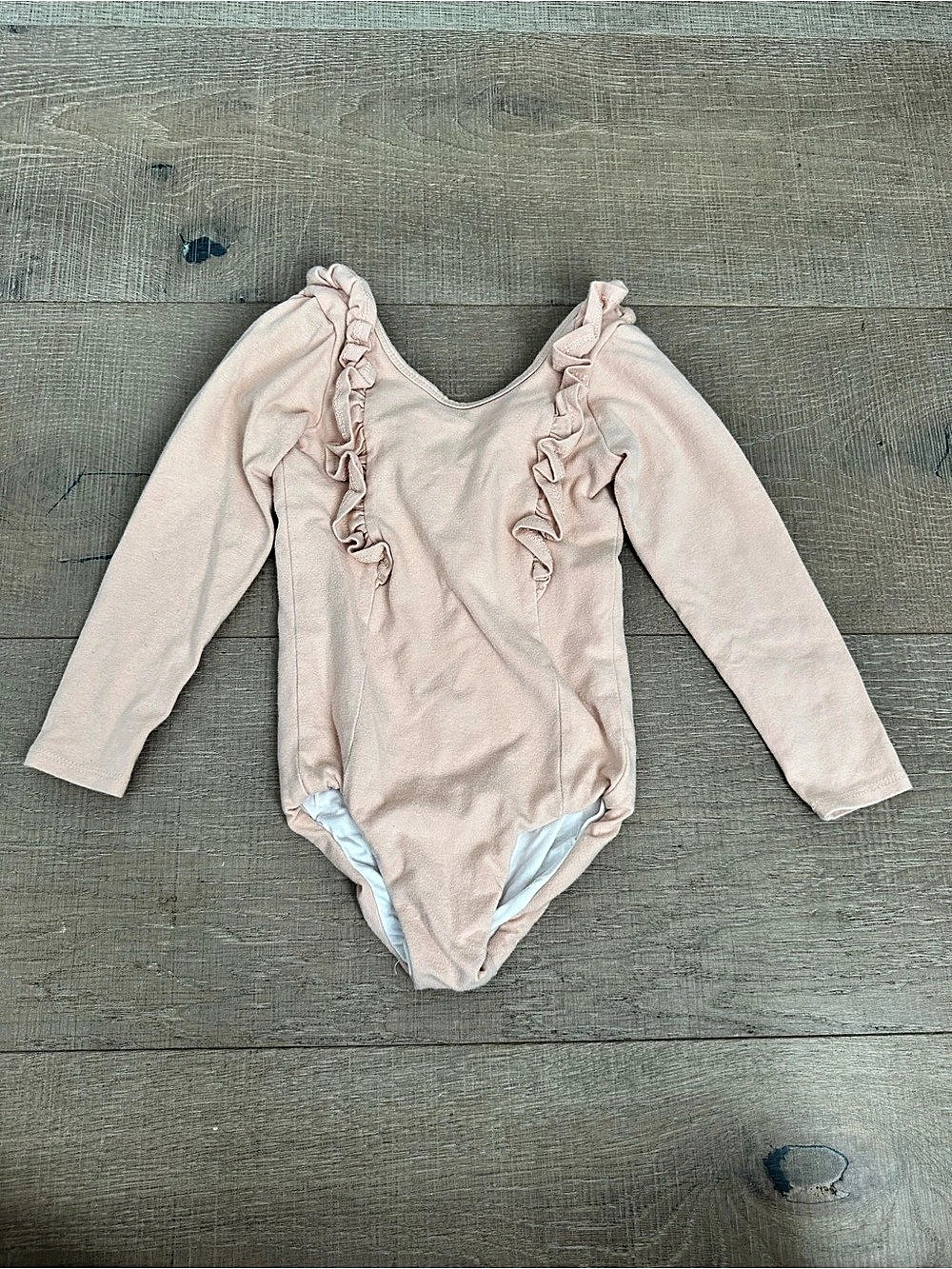 Premier Girl Girls Size 4 Pink Ruffle Leotard